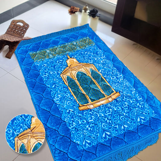 Premium Foam Velvet Prayer Mat – Comfortable & Soft Jayenamaz